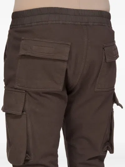 Rick Owens Drkshdw "mastodon Cut" Pants In Brown