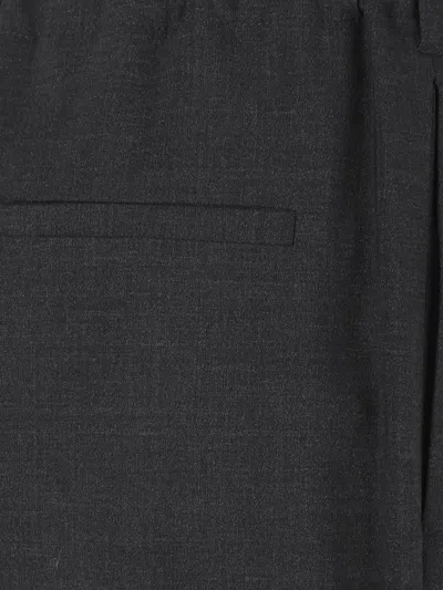 P.a.r.o.s.h Elasticated-waistband Trousers In Black