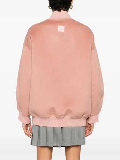 Isabelle Blanche Zip-fastening Pockets Jacket In Pink