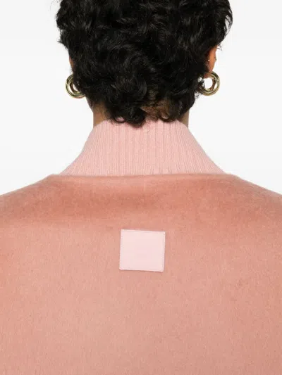 Isabelle Blanche Zip-fastening Pockets Jacket In Pink