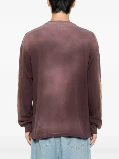 Kamiya Skull-frame T-shirt In Brown