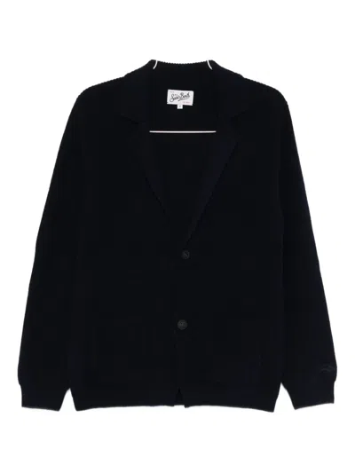 Mc2 Saint Barth Eaton Pocket Blazer In Blue