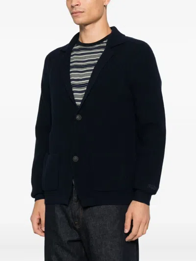 Mc2 Saint Barth Eaton Pocket Blazer In Blue