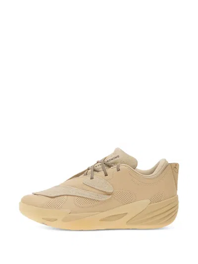 Puma All-pro Nitro 2 Chris Brickley Leather Sneakers In Neutral