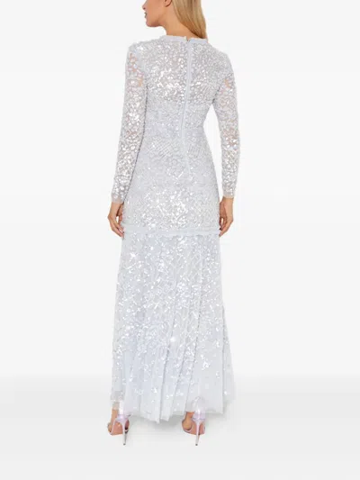 Needle & Thread Isabella Sequinned Maxi Dress In Blue