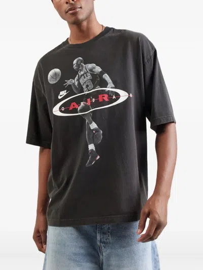 Jordan Graphic-print T-shirt In Black