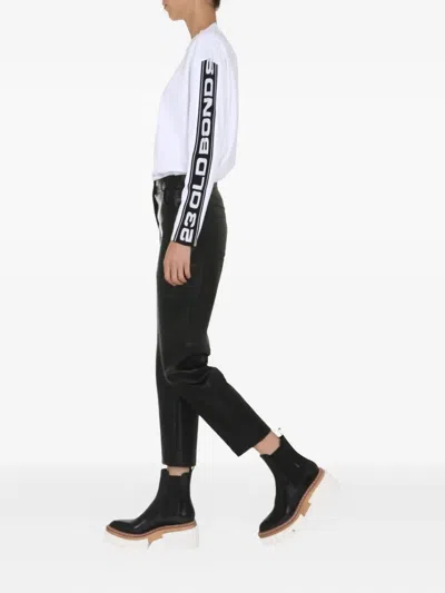 Stella Mccartney Long-sleeve T-shirt In White