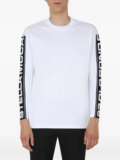 Stella Mccartney Long-sleeve T-shirt In White