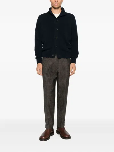 Filippo De Laurentiis Button Cardigan In Blue
