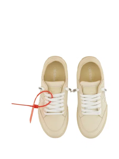 Off-white "low Vulcanized" Sneaker In Neutral