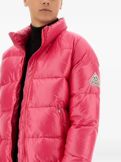 Pyrenex Vintage Mythic Zip Quilted Jacket In Pink