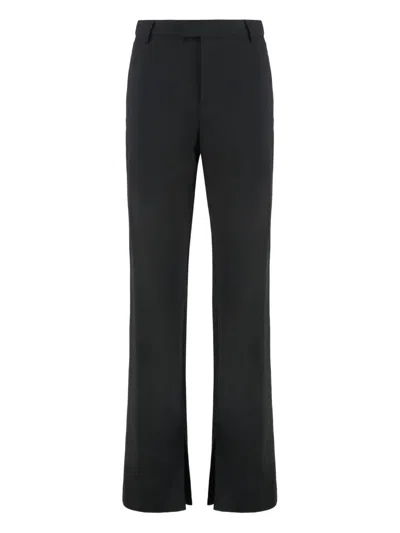 Les Filles D'eva Pants Made Of Wool In Black