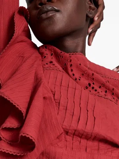 VICTORIA 荷叶边罩衫