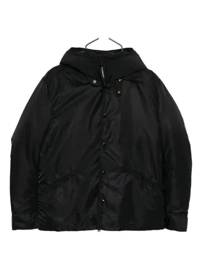 Junya Watanabe Man X C.p. Company Hooded Jacket In Black