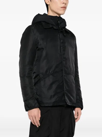 Junya Watanabe Man X C.p. Company Hooded Jacket In Black