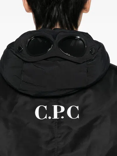Junya Watanabe Man X C.p. Company Hooded Jacket In Black