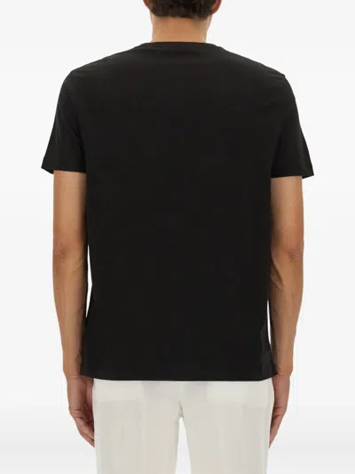 Hugo Boss Short Sleeve Crew Neck Basic T-shirt In Black