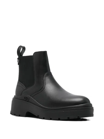 Liu •jo Leather Boots In Black
