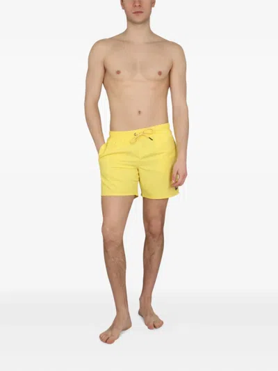 Colmar Drawstring Swim Shorts In Yellow