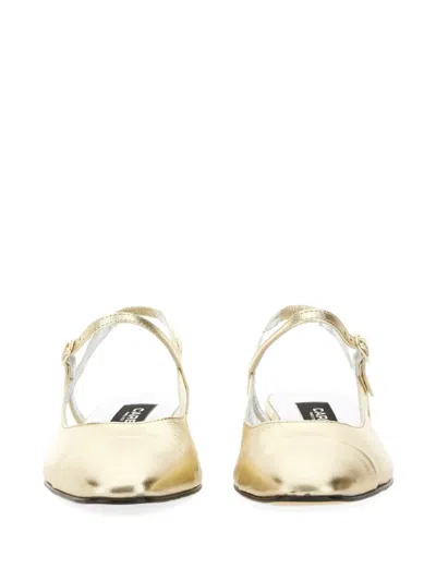 Carel Paris Slingback "ocean" In Gold