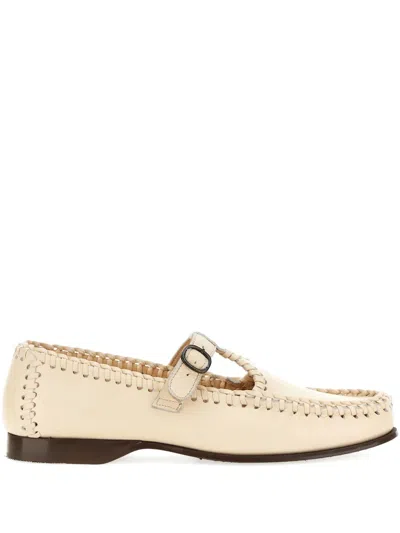 Hereu Moccasin T-bar Alcover In Neutral