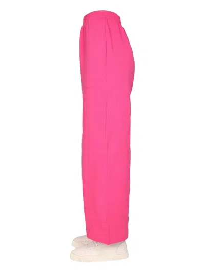 Mcq By Alexander Mcqueen Elasticated-waistband Trousers In Pink