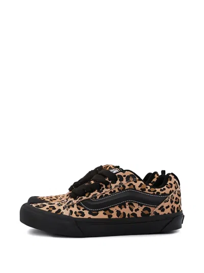 Vans Knu School Sneaker In Animal Print