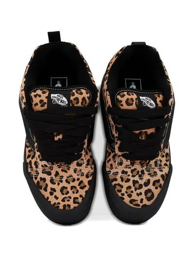 Vans Knu School Sneaker In Animal Print