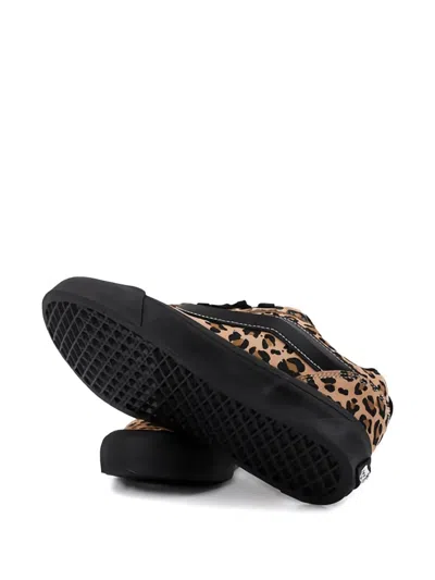 Vans Knu School Sneaker In Animal Print
