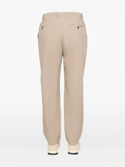 Monobi Sttraight Leg Pants In Neutral
