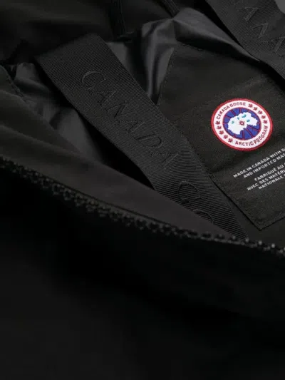 Canada Goose Mystique Padded Parka Coat In Black