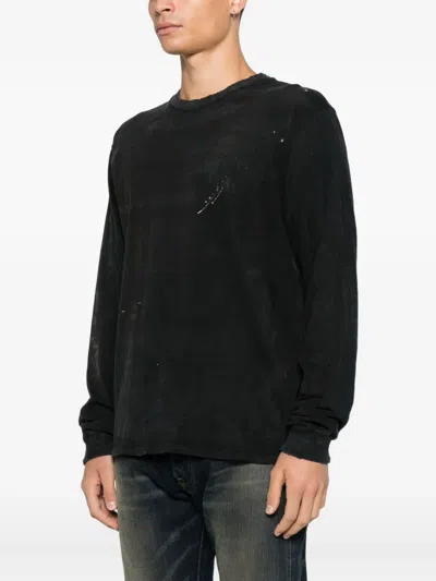 Schaeffer's Garment Hotel Round-neck Sweatshirt In Black