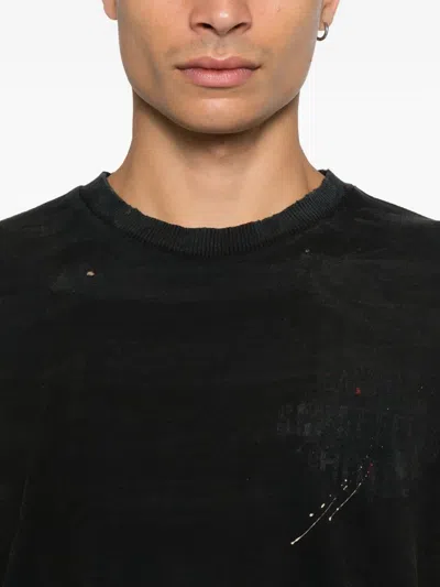 Schaeffer's Garment Hotel Round-neck Sweatshirt In Black