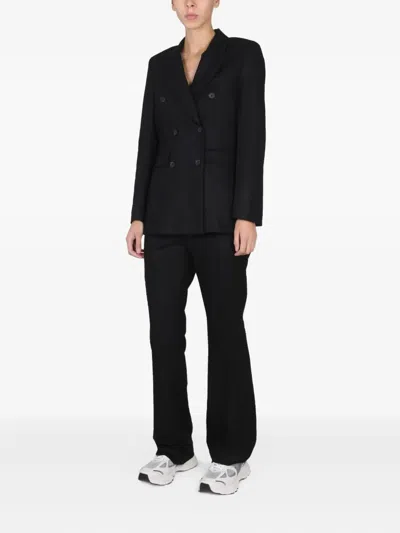 Remain Birger Christensen Double-breasted Blzer In Black