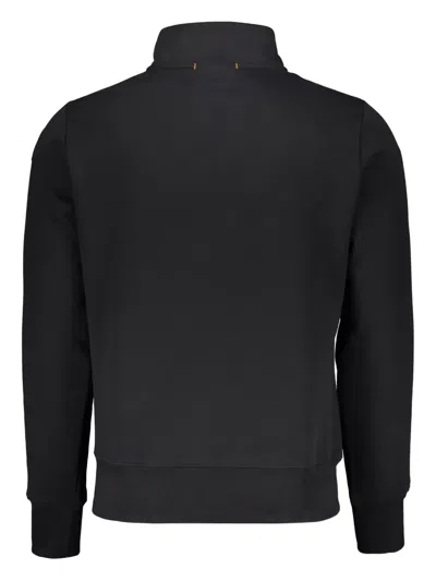 Parajumpers Zip-collar Sweatshirt In Black