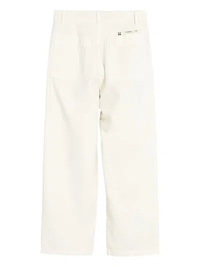 Bellerose Patch-pocket Trousers In Neutral