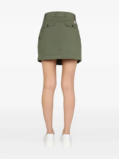 Department Five Pleated Skirt In Green
