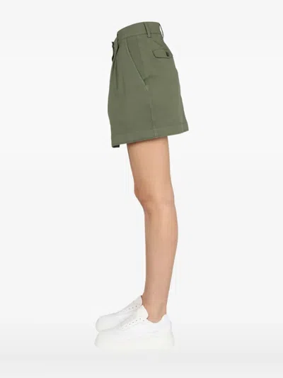 Department Five Pleated Skirt In Green