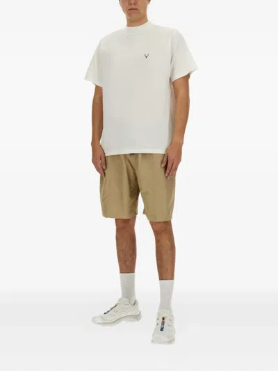 South2 West8 Drawstring-waist Bermuda Shorts In Brown