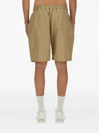 South2 West8 Drawstring-waist Bermuda Shorts In Brown