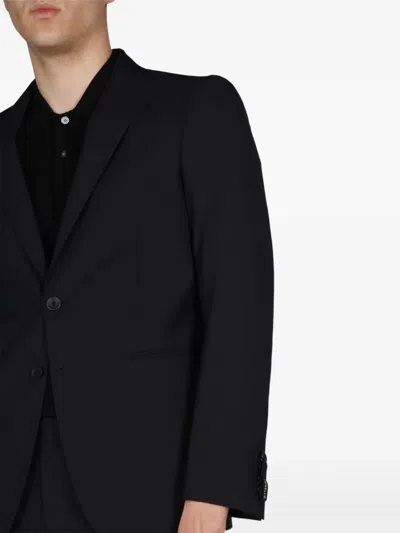 Tonello Single-breated Suit In Black