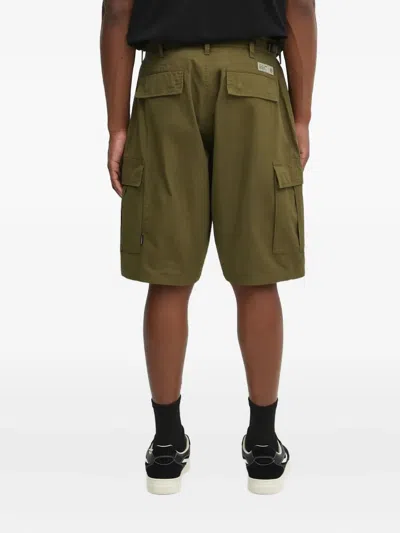 Neighborhood Cargo Pocket Shorts In Green