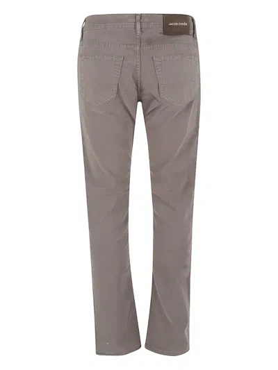 Jacob Cohen Pocket-square Trousers In Gray