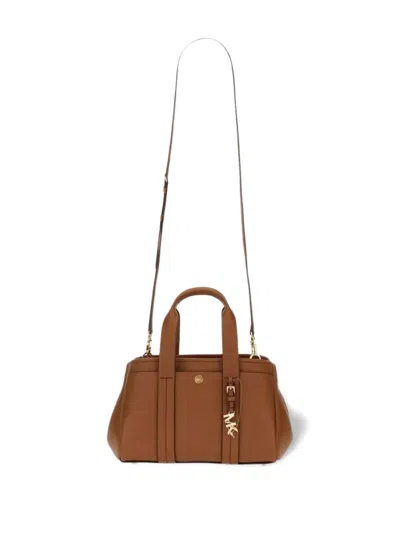 Michael Michael Kors Extra-small Romee Charm Tote Bag In Brown