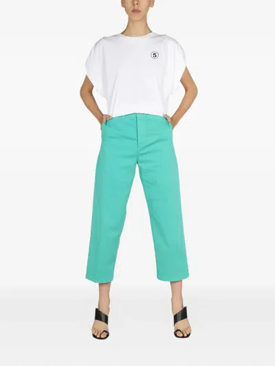 Department Five Hollywood Logo-print T-shirt In White