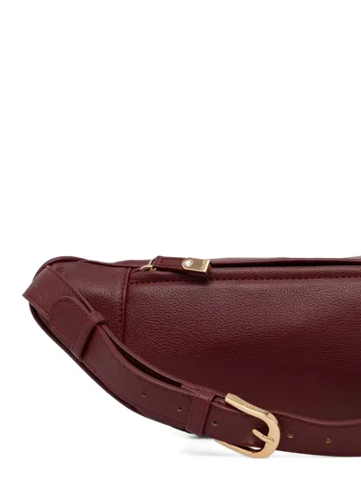 Liu •jo Manhattan Logo-embossed Belt Bag In Red