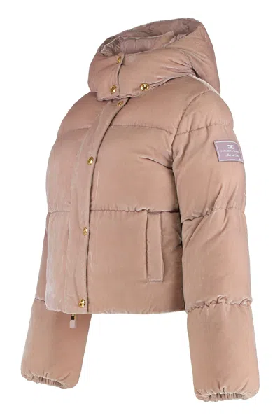 Elisabetta Franchi Coats In Brown