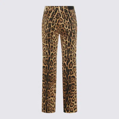 Roberto Cavalli Jeans Boot-cut - Beis In Brown