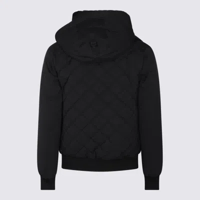 Mackage Quilted Hooded Jacket In Black