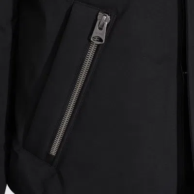 Mackage Quilted Hooded Jacket In Black